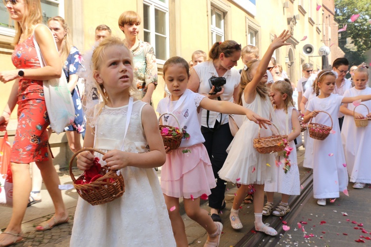 Centralna procesja Bożego Ciała we Wrocławiu 2019