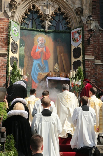 Centralna procesja Bożego Ciała we Wrocławiu 2019