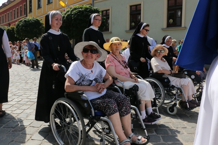 Centralna procesja Bożego Ciała we Wrocławiu 2019