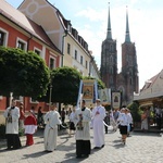 Centralna procesja Bożego Ciała we Wrocławiu 2019