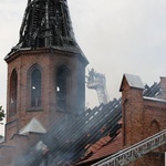 Pożar kościoła w Lutolu Suchym