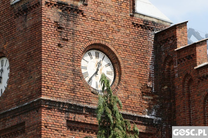 Pożar kościoła w Lutolu Suchym