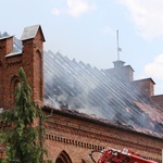 Pożar kościoła w Lutolu Suchym