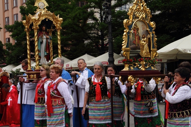 Boże Ciało 2019 w Krakowie cz. 2