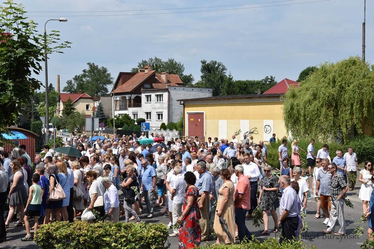Procesja Bożego Ciała w Witnicy