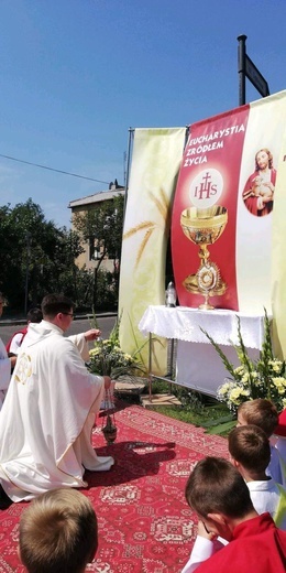 Procesja Bożego Ciała w Bytomiu Odrzańskim