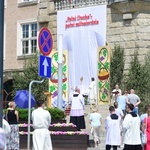 Olsztyn. Centralna procesja Bożego Ciała