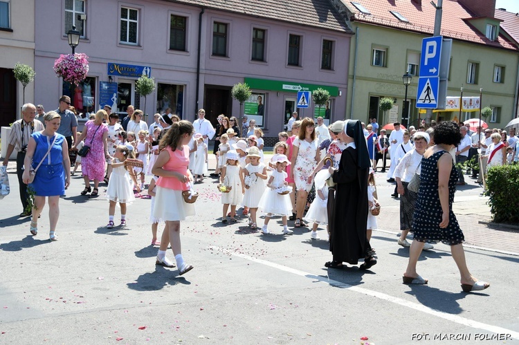 Procesja Bożego Ciała w Miliczu 2019