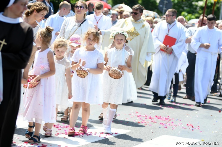 Procesja Bożego Ciała w Miliczu 2019