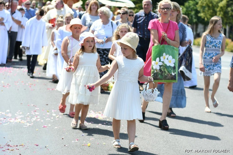 Procesja Bożego Ciała w Miliczu 2019