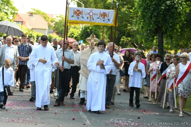 Procesja Bożego Ciała w Miliczu 2019