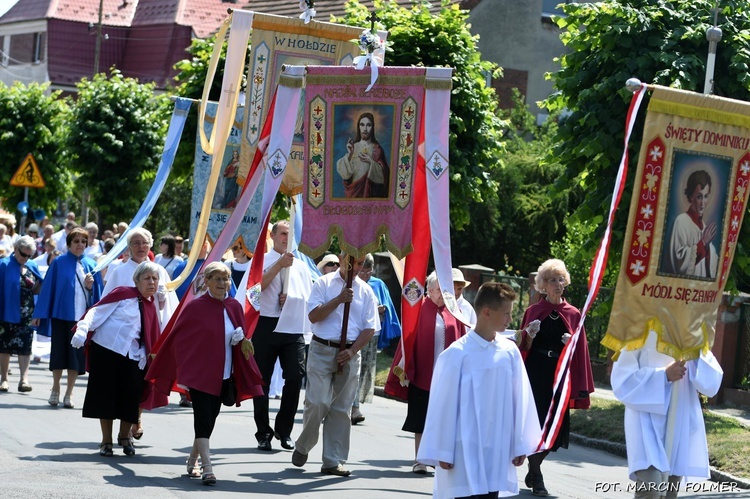 Procesja Bożego Ciała w Miliczu 2019