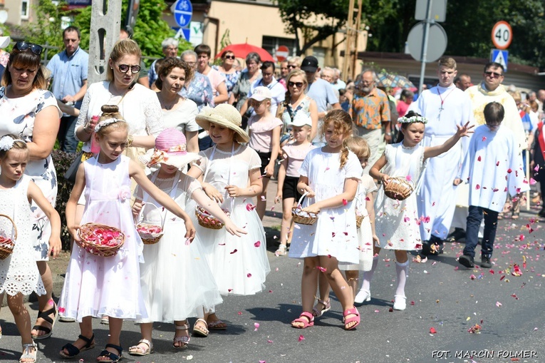 Procesja Bożego Ciała w Miliczu 2019