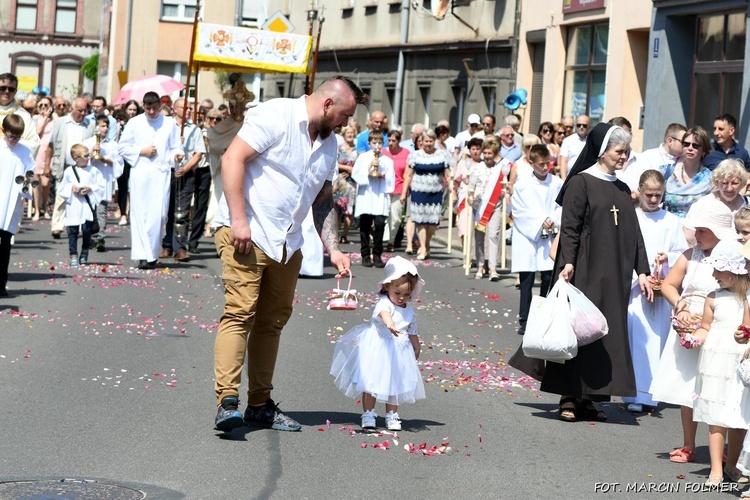 Procesja Bożego Ciała w Miliczu 2019