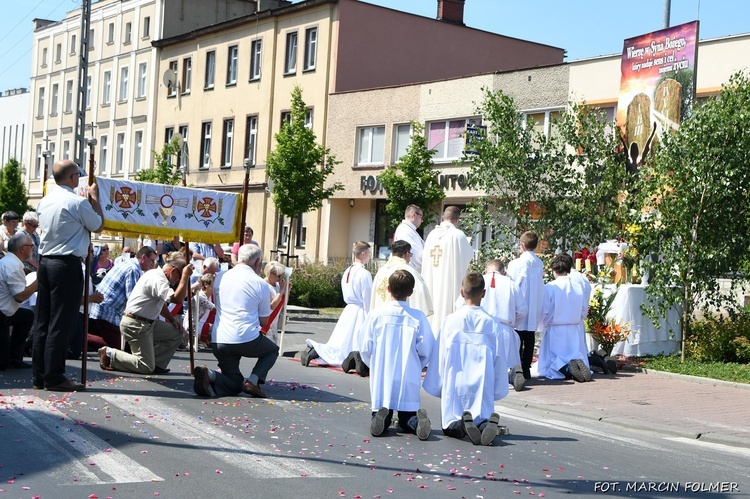 Procesja Bożego Ciała w Miliczu 2019