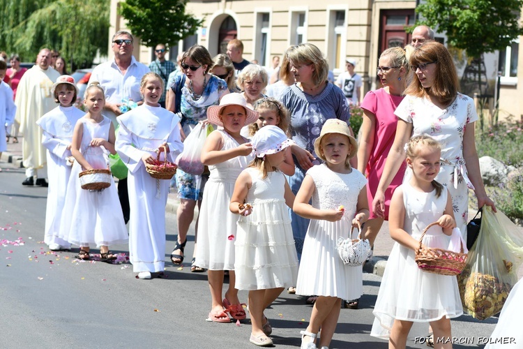 Procesja Bożego Ciała w Miliczu 2019