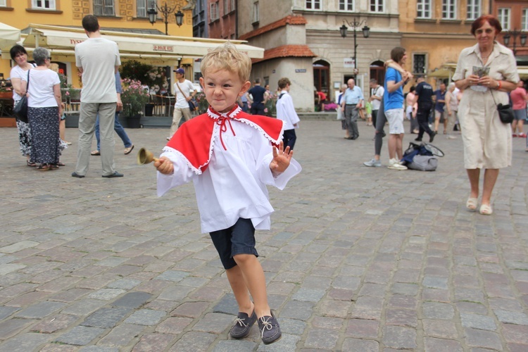 Boże Ciało 2019 w Warszawie