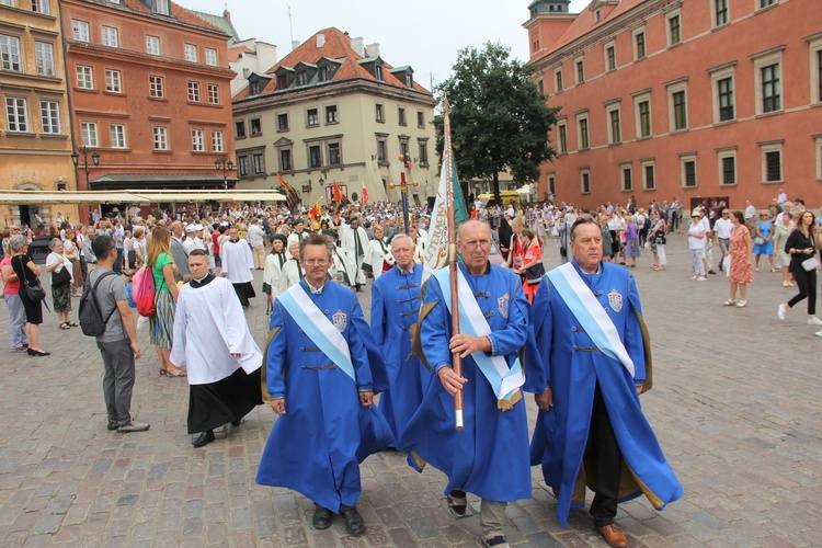 Boże Ciało 2019 w Warszawie