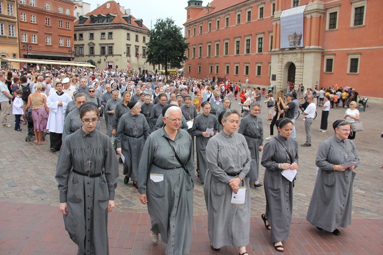 Boże Ciało 2019 w Warszawie