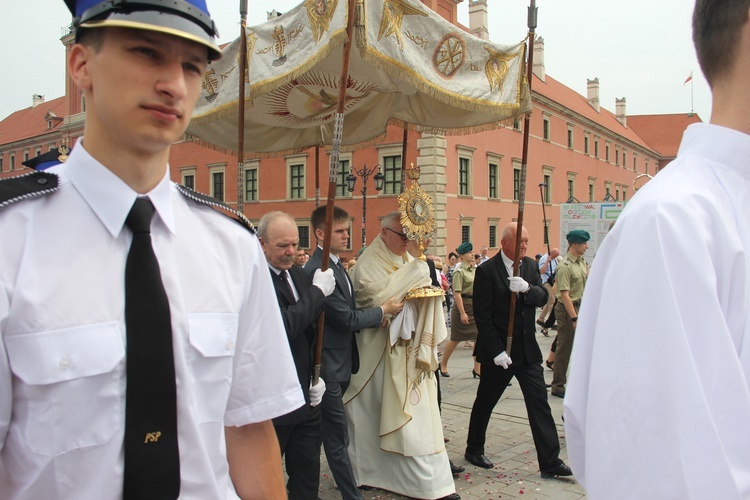 Boże Ciało 2019 w Warszawie