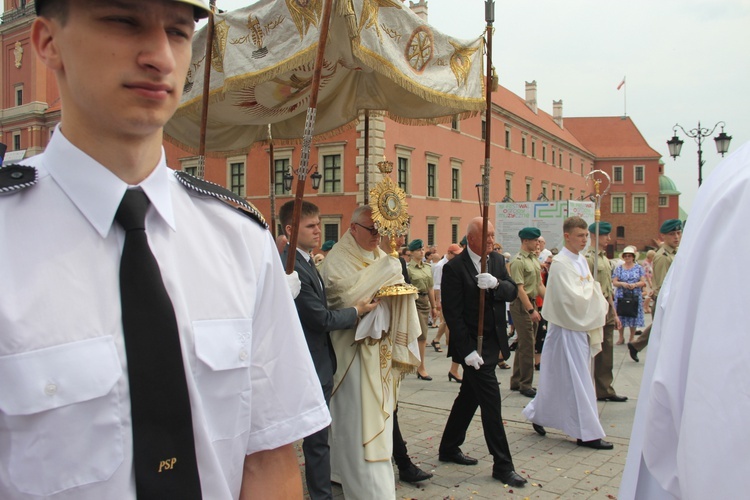 Boże Ciało 2019 w Warszawie