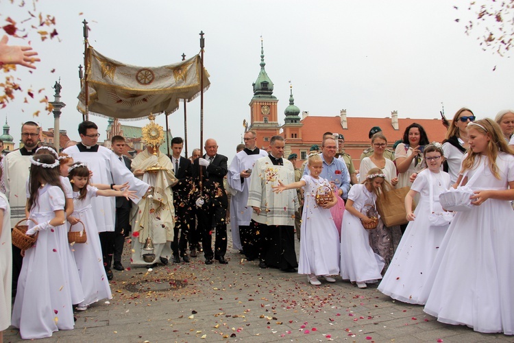 Boże Ciało 2019 w Warszawie