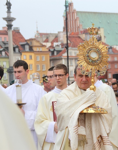 Boże Ciało 2019 w Warszawie