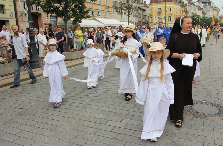 Boże Ciało 2019 w Warszawie