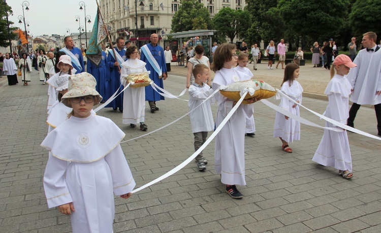 Boże Ciało 2019 w Warszawie