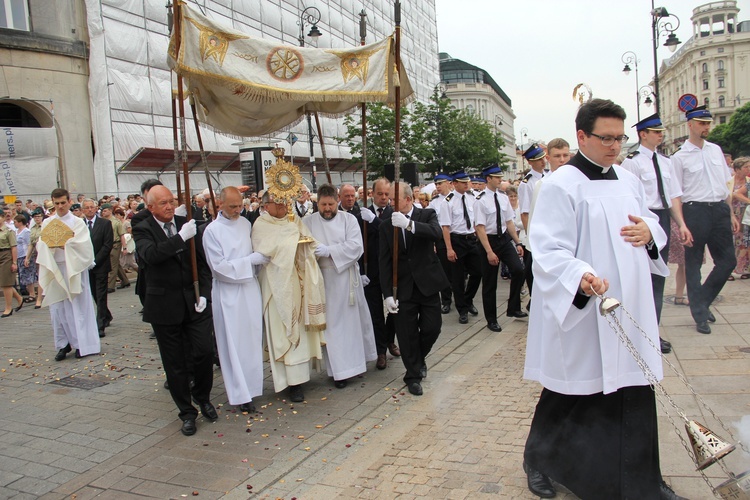 Boże Ciało 2019 w Warszawie