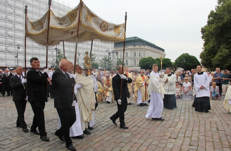 Boże Ciało 2019 w Warszawie