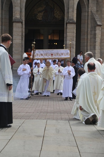 Centralna procesja Bożego Ciała w Katowicach