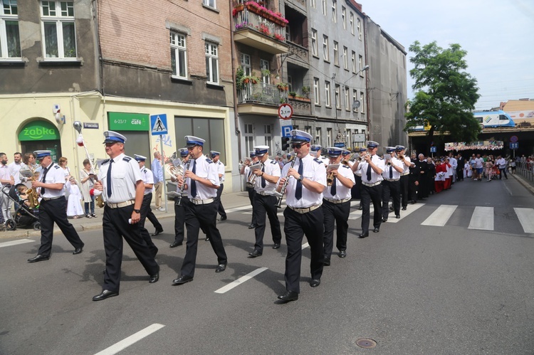 Centralna procesja Bożego Ciała w Katowicach