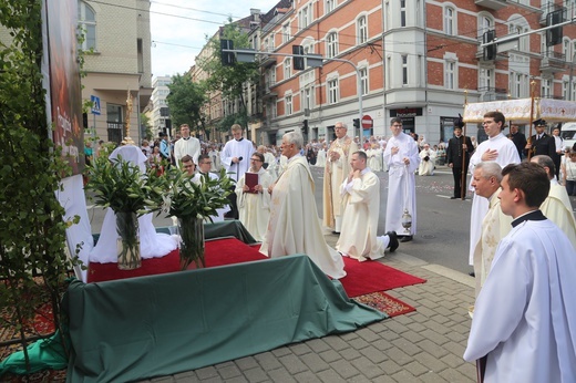 Centralna procesja Bożego Ciała w Katowicach