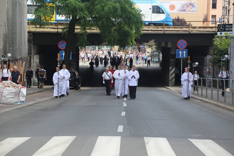 Centralna procesja Bożego Ciała w Katowicach