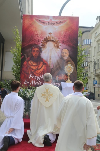 Centralna procesja Bożego Ciała w Katowicach