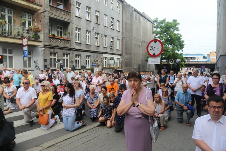 Centralna procesja Bożego Ciała w Katowicach