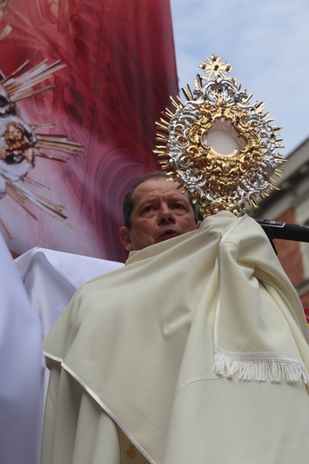 Centralna procesja Bożego Ciała w Katowicach