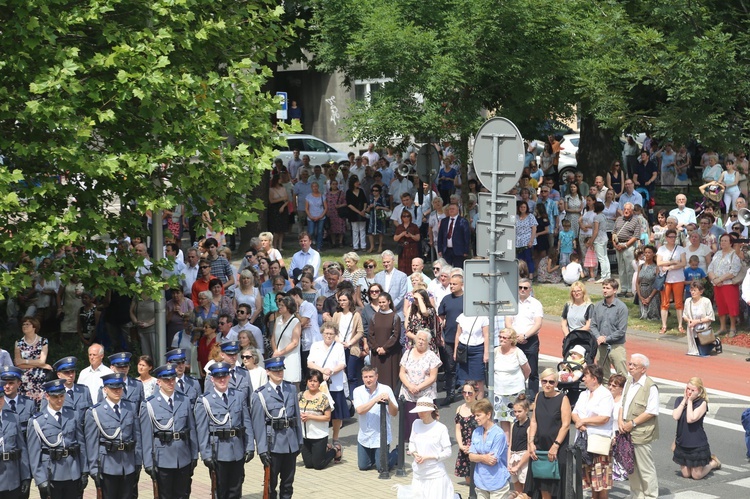 Centralna procesja Bożego Ciała w Katowicach