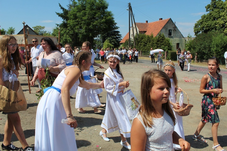 Procesja Bożego Ciała w Bagnie 2019