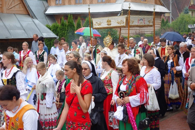 Boże Ciało w Poroninie 2019