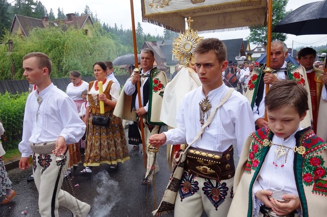 Boże Ciało w Poroninie 2019