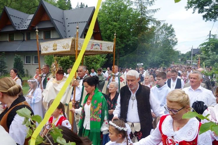 Boże Ciało w Poroninie 2019