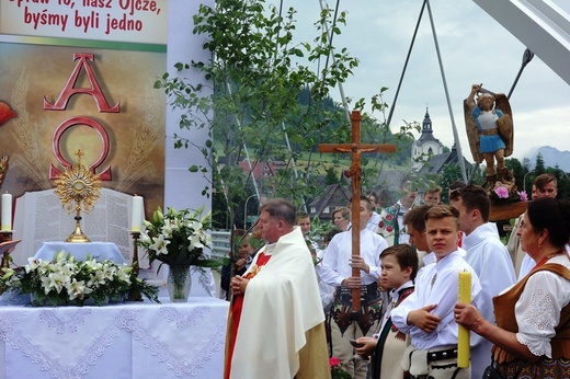 Boże Ciało w Poroninie 2019