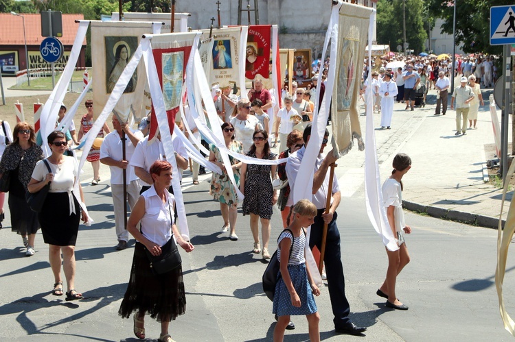 Procesja Bożego Ciała w Wołowie 2019