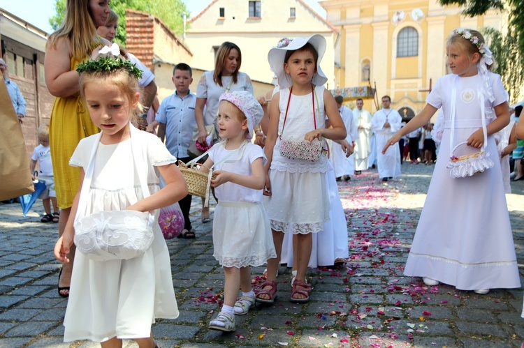 Procesja Bożego Ciała w Wołowie 2019