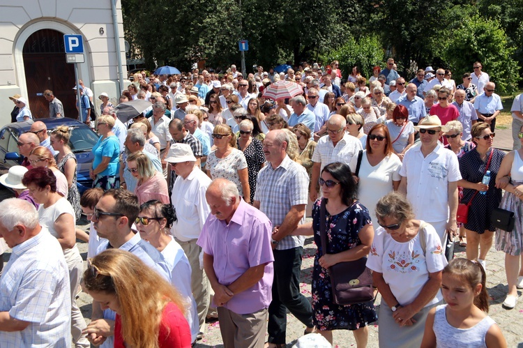 Procesja Bożego Ciała w Wołowie 2019