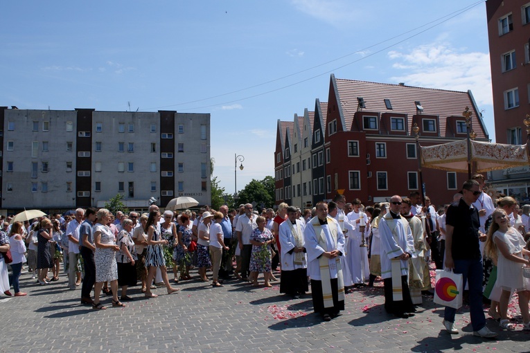 Procesja Bożego Ciała w Strzelinie 2019