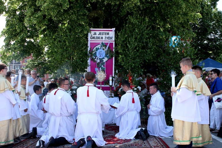 Procesja Bożego Ciała w Strzelinie 2019