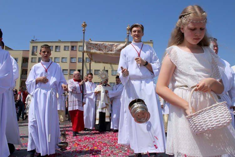 Procesja Bożego Ciała w Strzelinie 2019